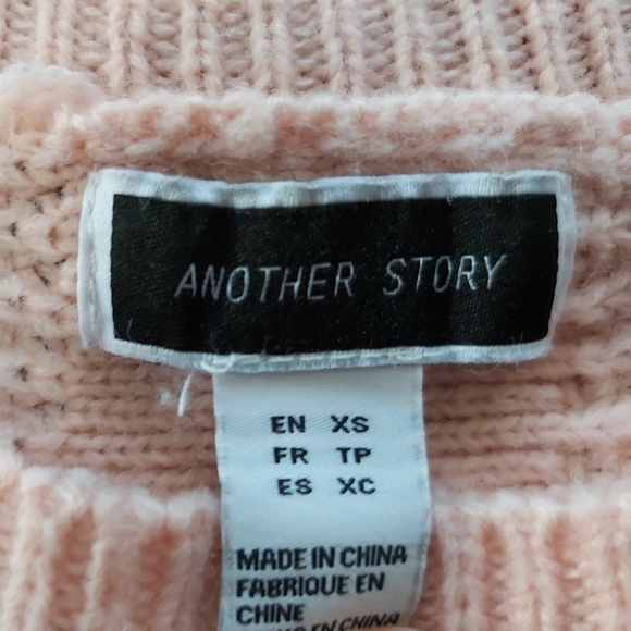 **ANOTHER STORY** SWEATER WITH APPLIQUE/B4 - Picture 5 of 6